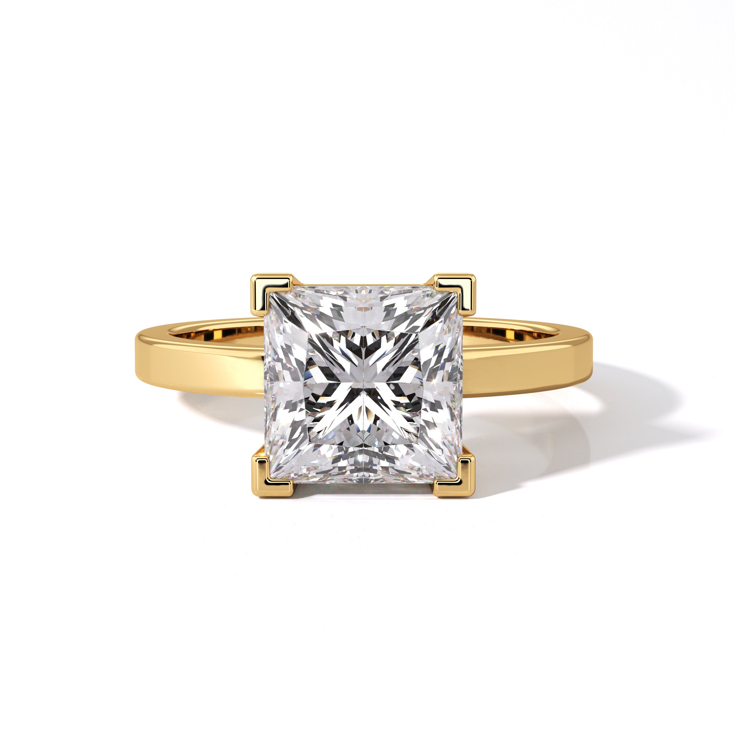 Green Amethyst Halo Fashion Ring with Diamonds | deBebians